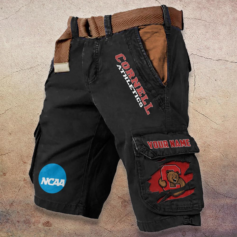 Sportswearmerch Cornell Big Red NCAA Denim Short For Fan