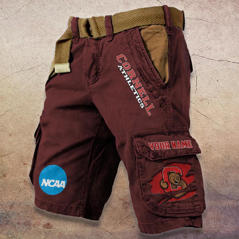 Sportswearmerch Cornell Big Red NCAA Denim Short For Fan