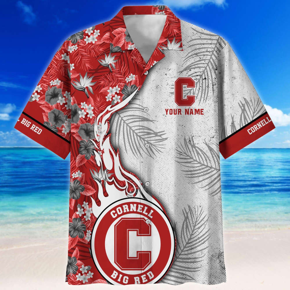 Sportswearmerch Cornell Big Red NCAA Personalized Hawaiian Shirt For Fan
