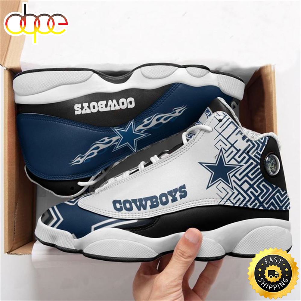 Sportswearmerch Dalas Cowboys AJ13 Sneakers Shoes For Men And Women