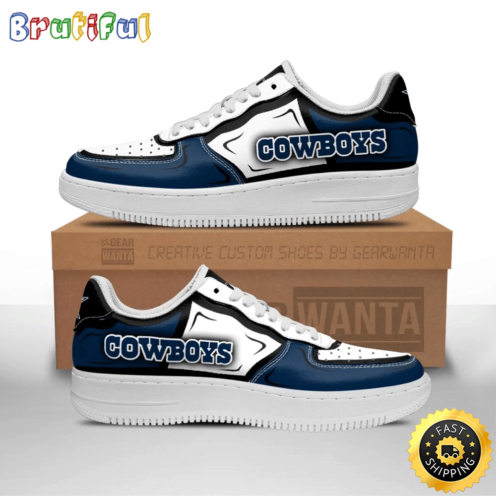 Sportswearmerch Dallas Cowboys NFL Air Low-Top Sneakers Shoes For Men And Women