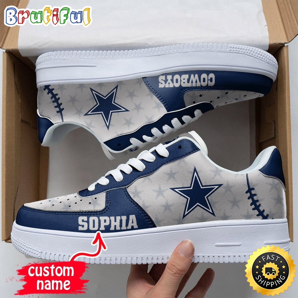 Sportswearmerch Dallas Cowboys NFL Air Low-Top Sneakers Shoes For Men And Women