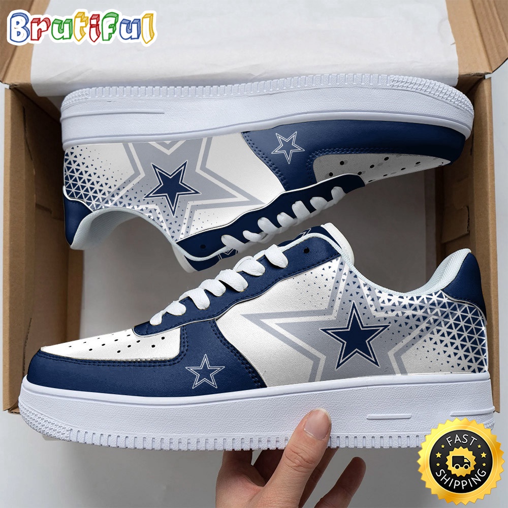 Sportswearmerch Dallas Cowboys NFL Air Low-Top Sneakers Shoes For Men And Women