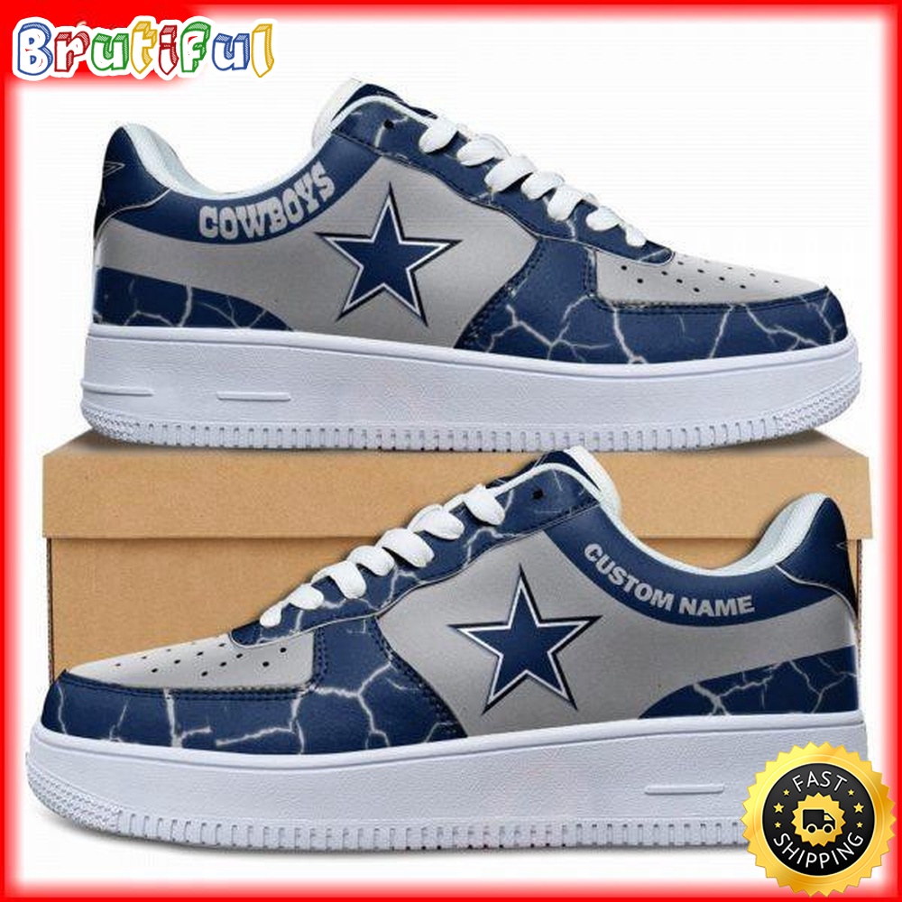 Sportswearmerch Dallas Cowboys NFL Air Low-Top Sneakers Shoes For Men And Women
