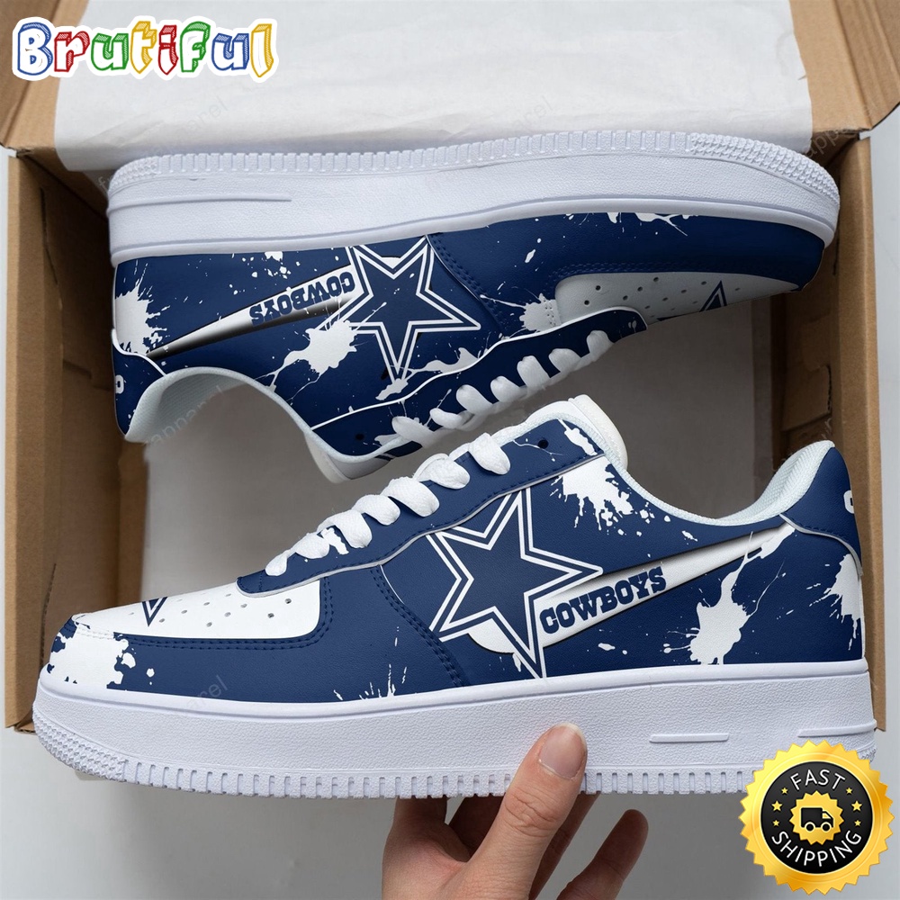 Sportswearmerch Dallas Cowboys NFL Air Low-Top Sneakers Shoes For Men And Women