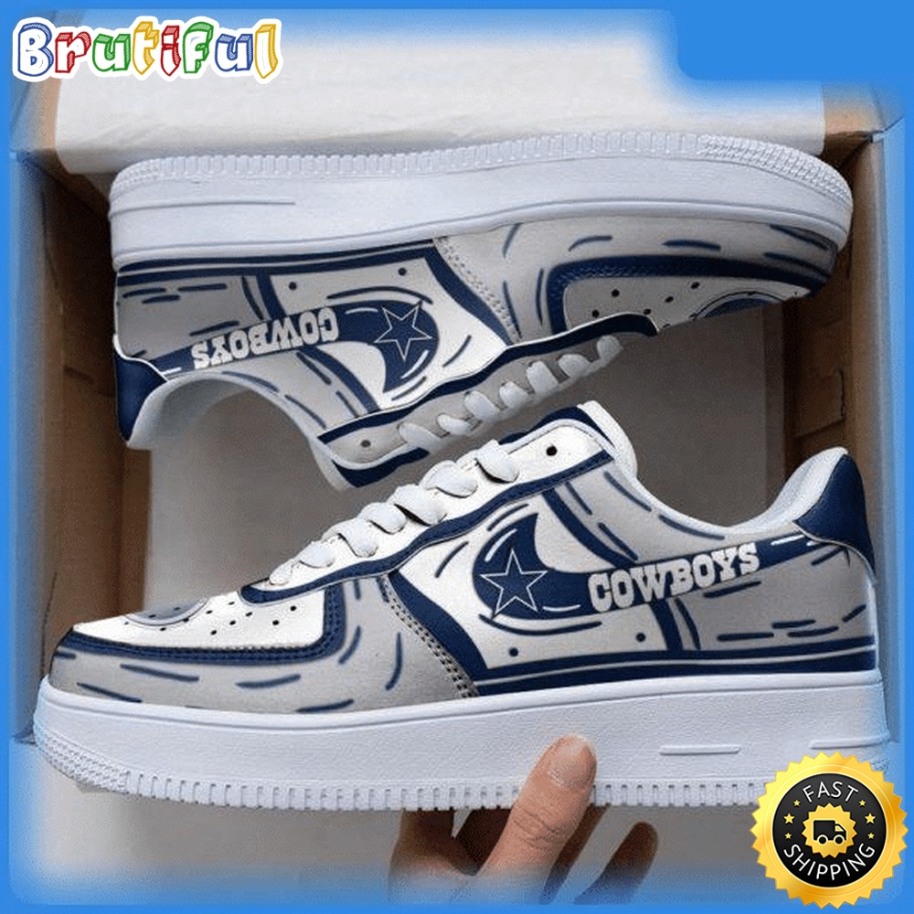 Sportswearmerch Dallas Cowboys NFL Air Low-Top Sneakers Shoes For Men And Women