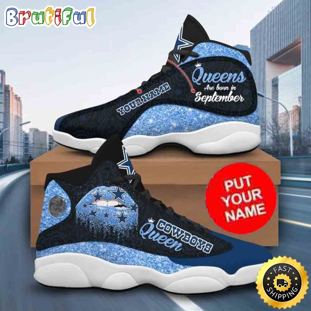 Sportswearmerch Dallas Cowboys NFL AJ13 Sneakers Shoes For Men And Women