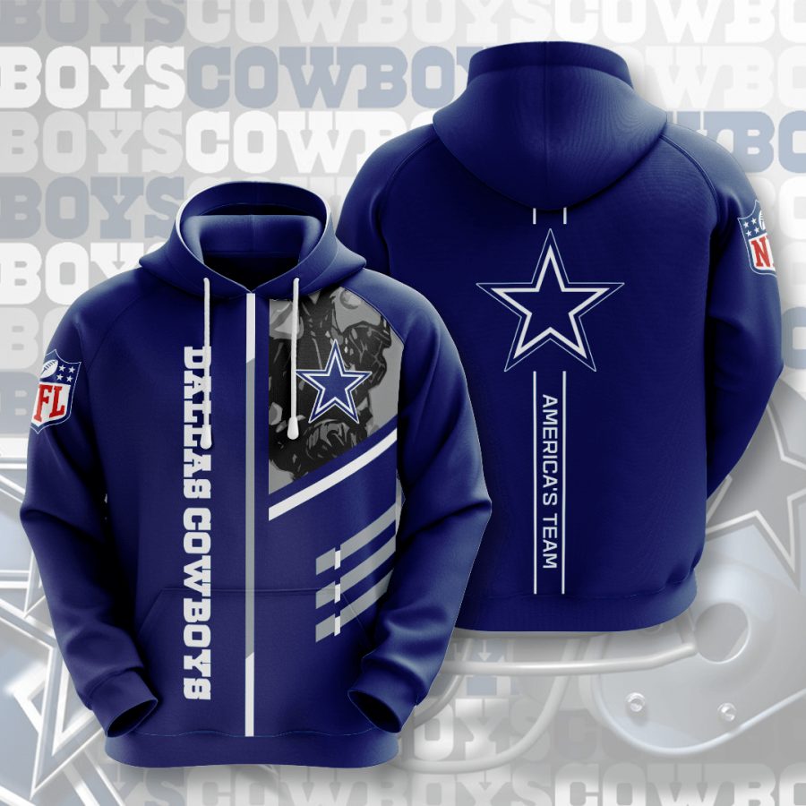 Sportswearmerch Dallas Cowboys NFL America's Team Personalized Hoodie For Fan