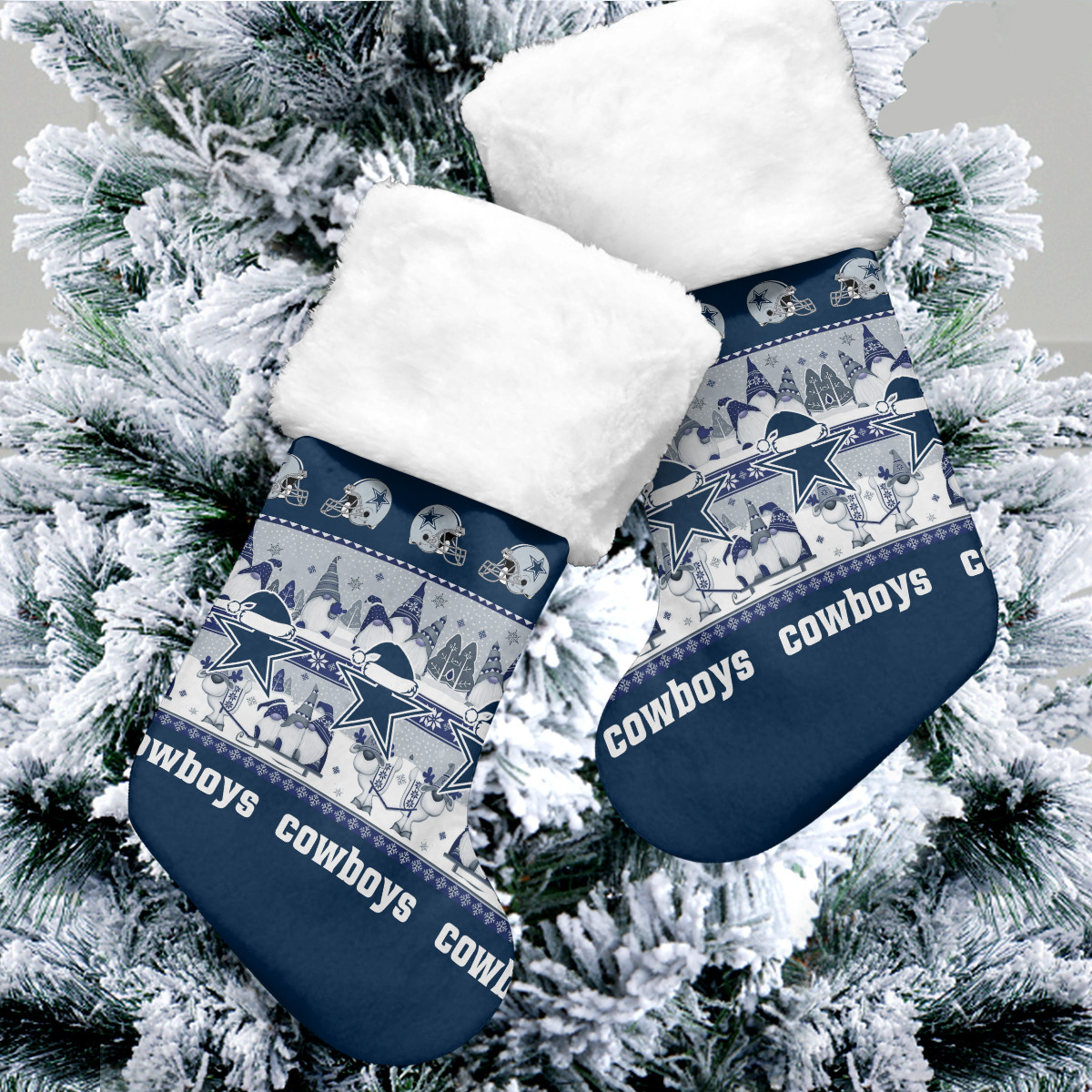 Sportswearmerch Dallas Cowboys NFL Christmas Socks For Fan