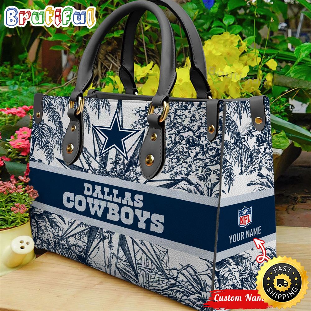Sportswearmerch Dallas Cowboys NFL Leather Handbag For Fan