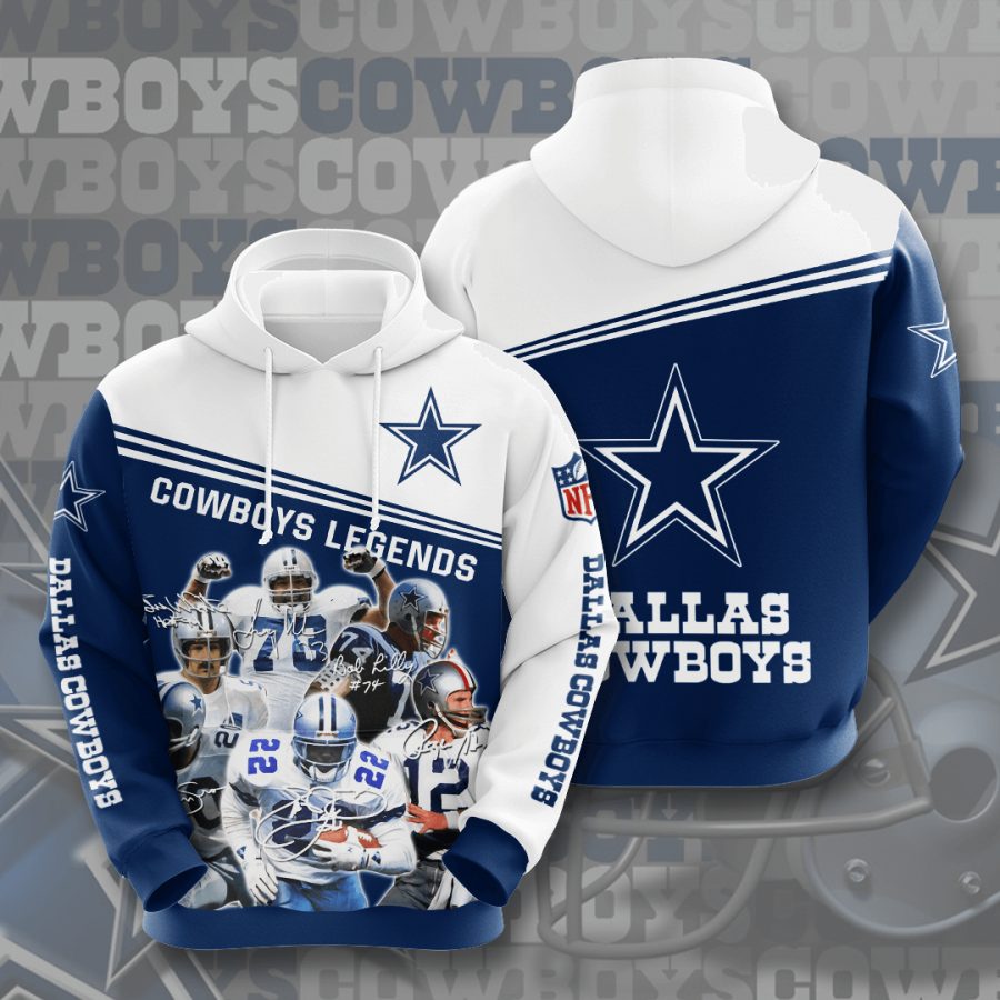 Sportswearmerch Dallas Cowboys NFL Legends Personalized Hoodie For Fan