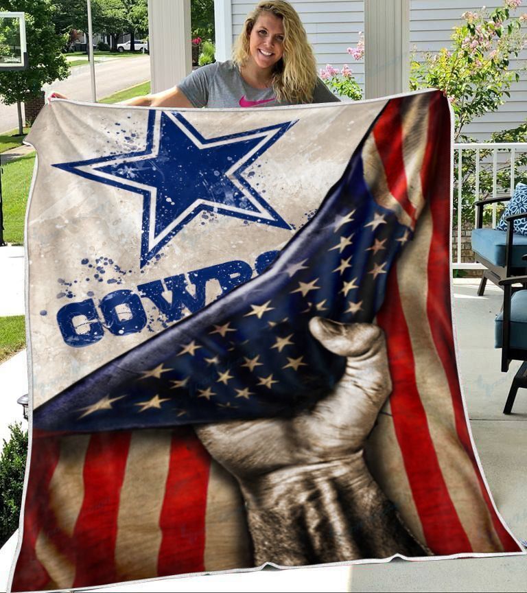 Sportswearmerch Dallas Cowboys NFL Premium Quilt Blanket Blanket For Fan