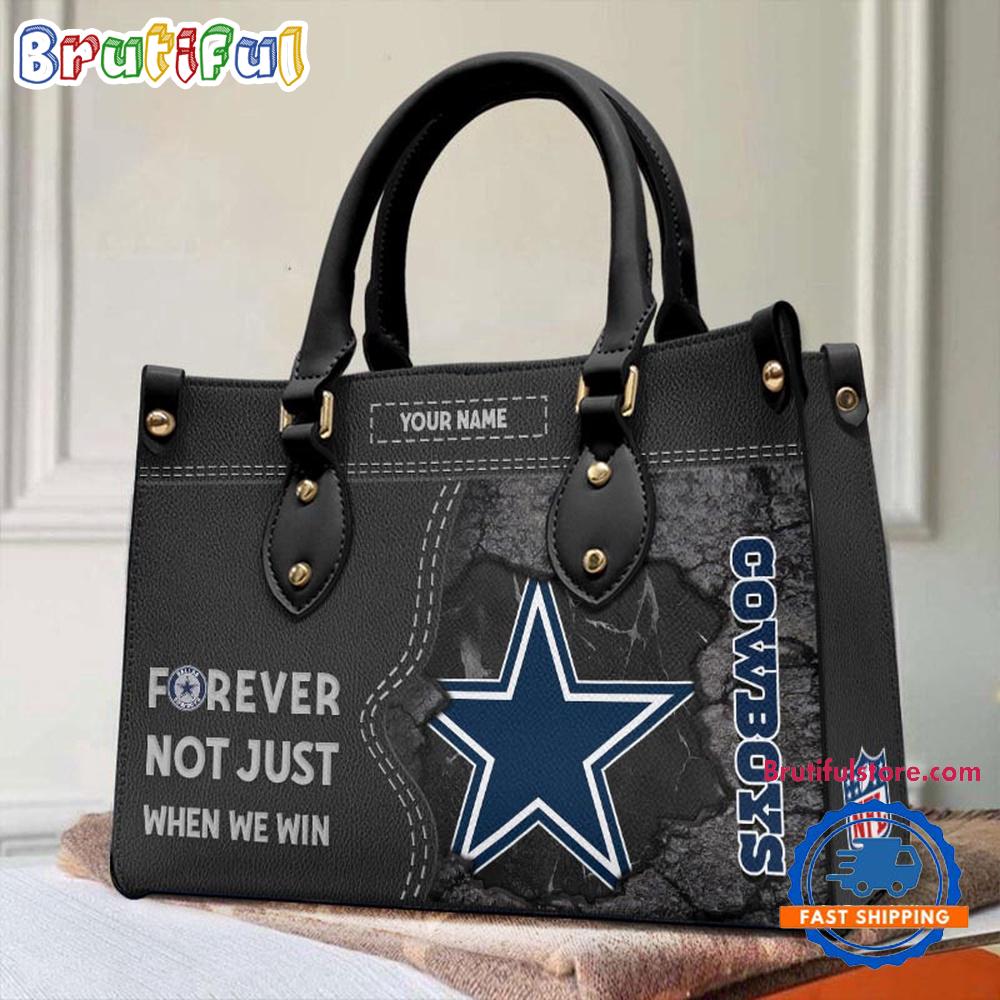 Sportswearmerch Dallas Cowboys NFL Women's Leather Bag For Fan
