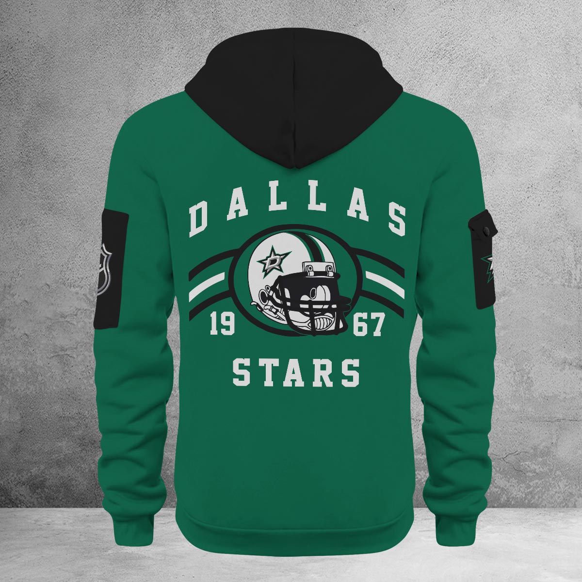 Sportswearmerch Dallas Stars NHL Half Zip Hoodie Personalized For Fan