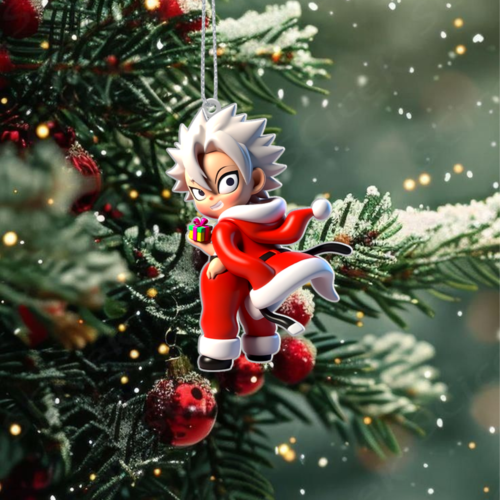 Sportswearmerch Demon Slayer x Christmas Acrylic Ornament Gift For Fans