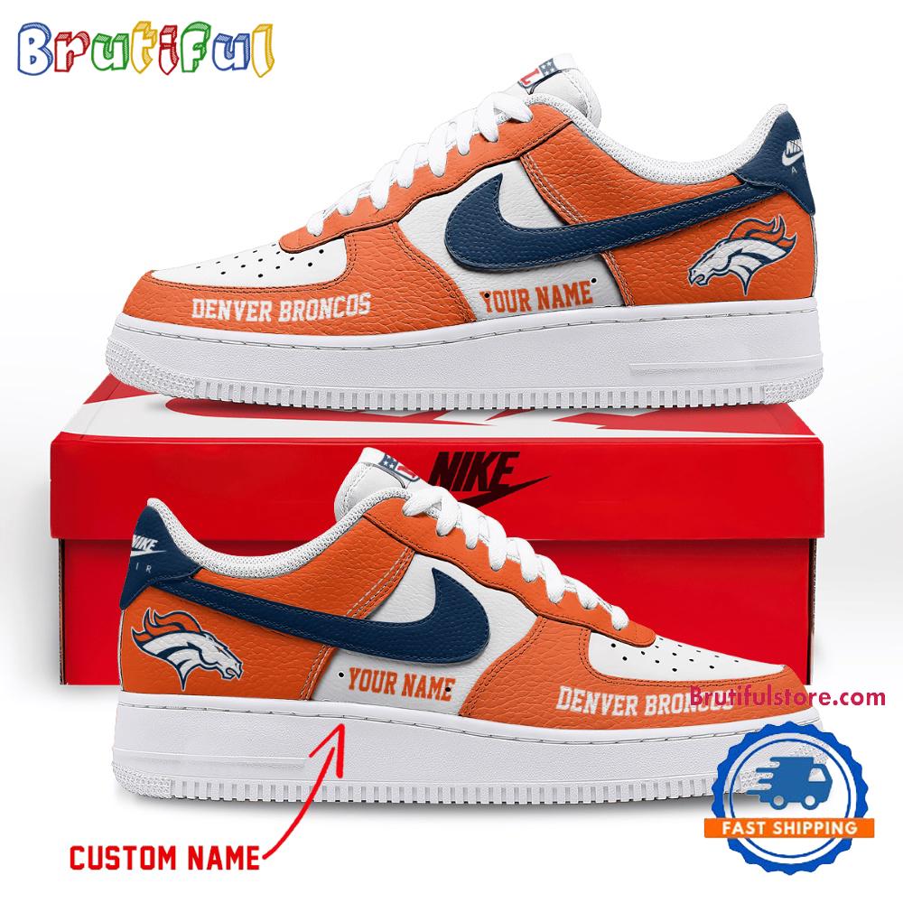 Sportswearmerch Denver Broncos NFL Air Low-Top Shoes For Men And Women