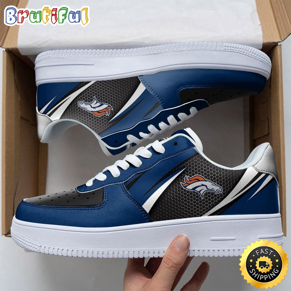 Sportswearmerch Denver Broncos NFL Air Low-Top Sneakers Shoes For Men And Women