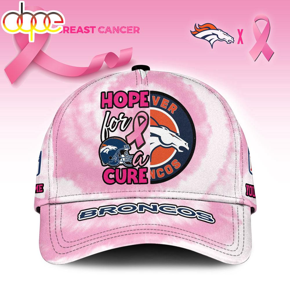 Sportswearmerch Denver Broncos NFL Breast Cancer Awareness Classic Cap For Fan