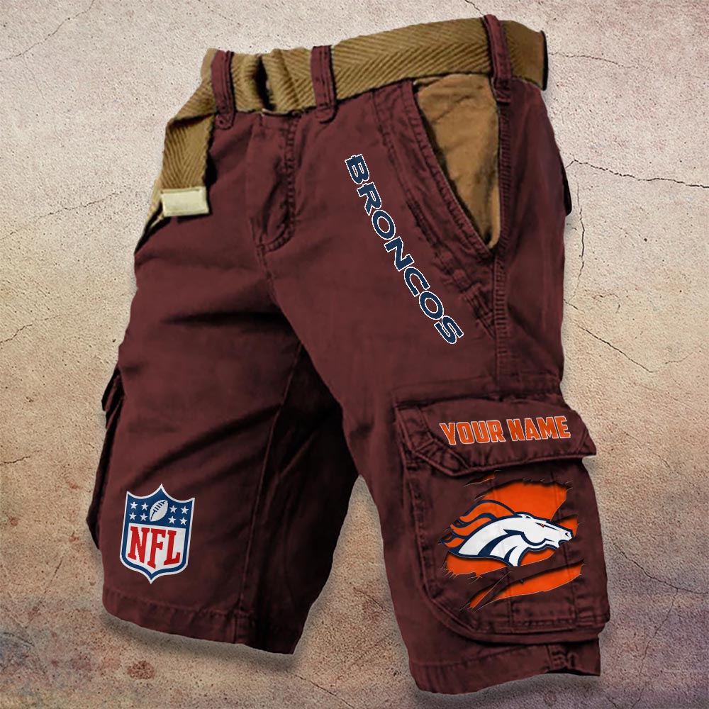 Sportswearmerch Denver Broncos NFL Denim Short For Fan