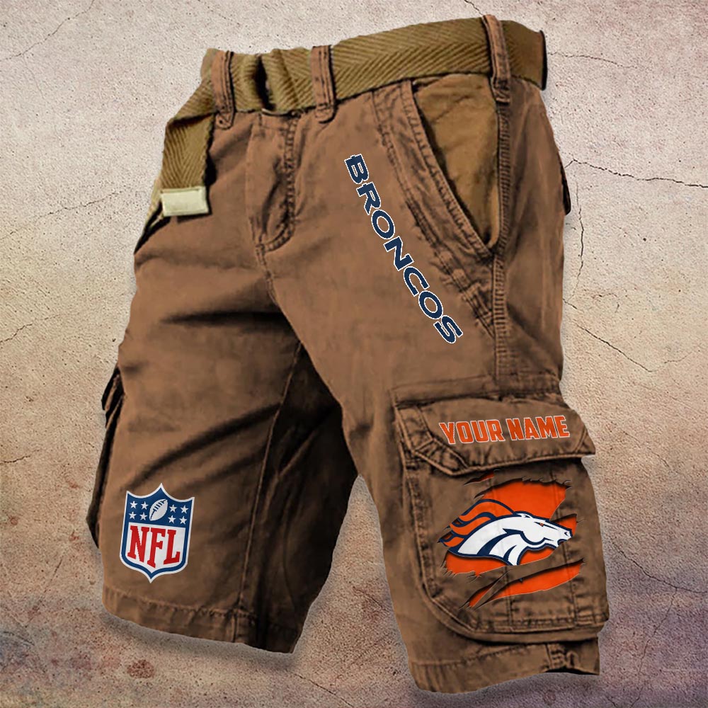 Sportswearmerch Denver Broncos NFL Denim Short For Fan