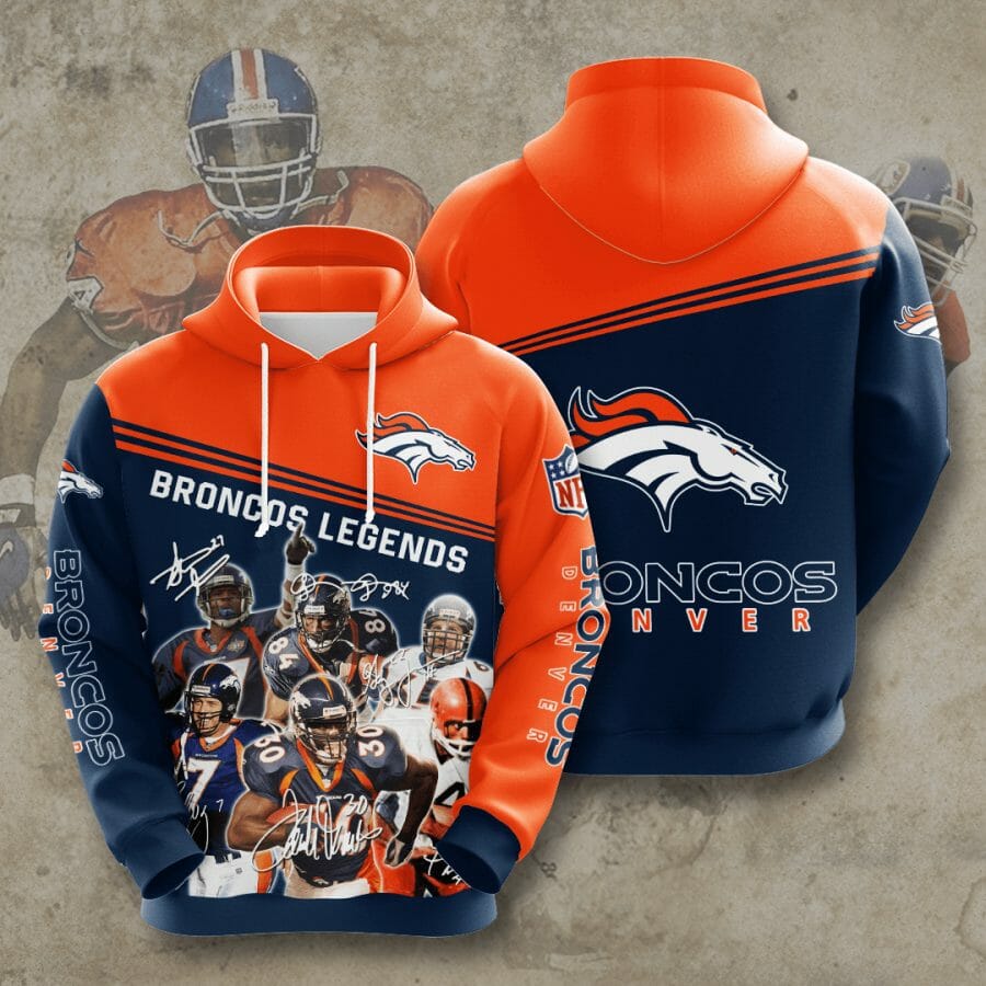 Sportswearmerch Denver Broncos NFL Legends Personalized Hoodie For Fan