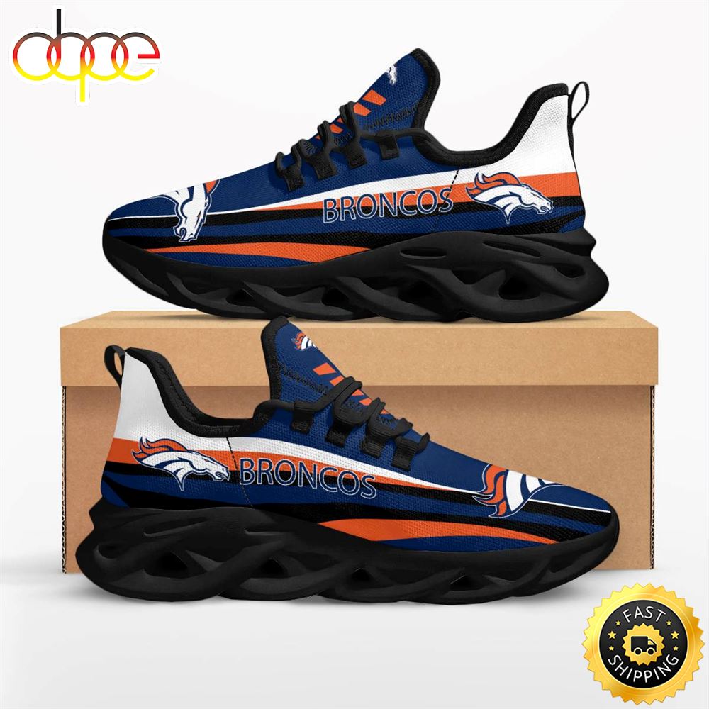 Sportswearmerch Denver Broncos NFL Max Soul Shoes Sneakers For Men And Women