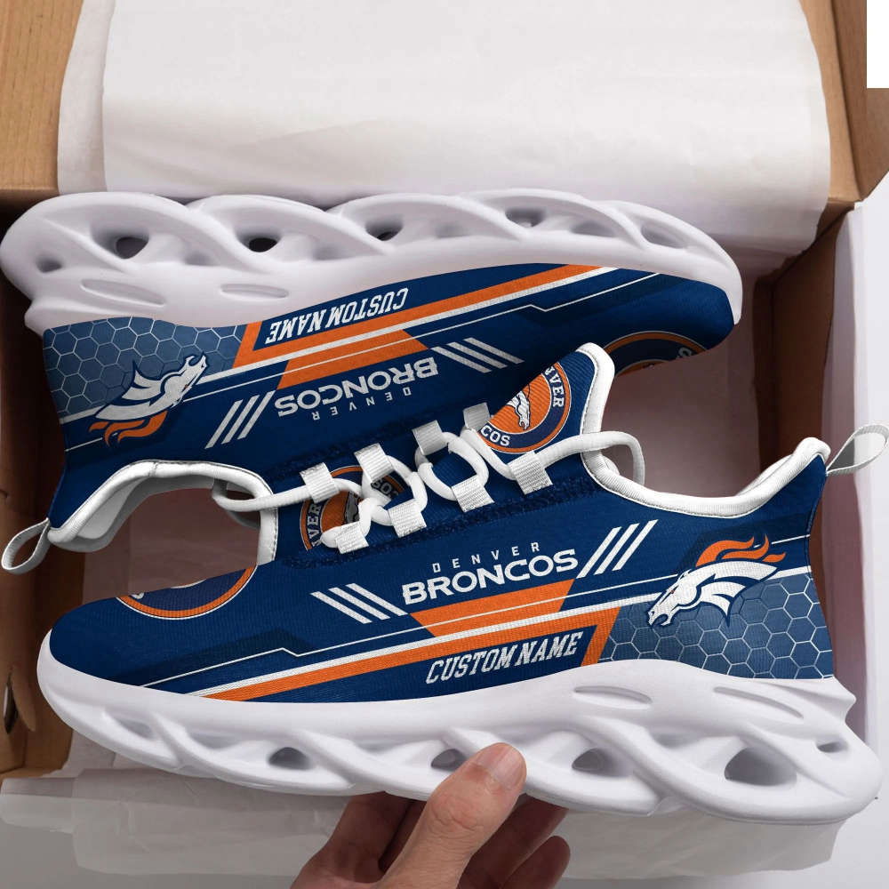 Sportswearmerch Denver Broncos NFL Max Soul Shoes Sneakers For Men And Women