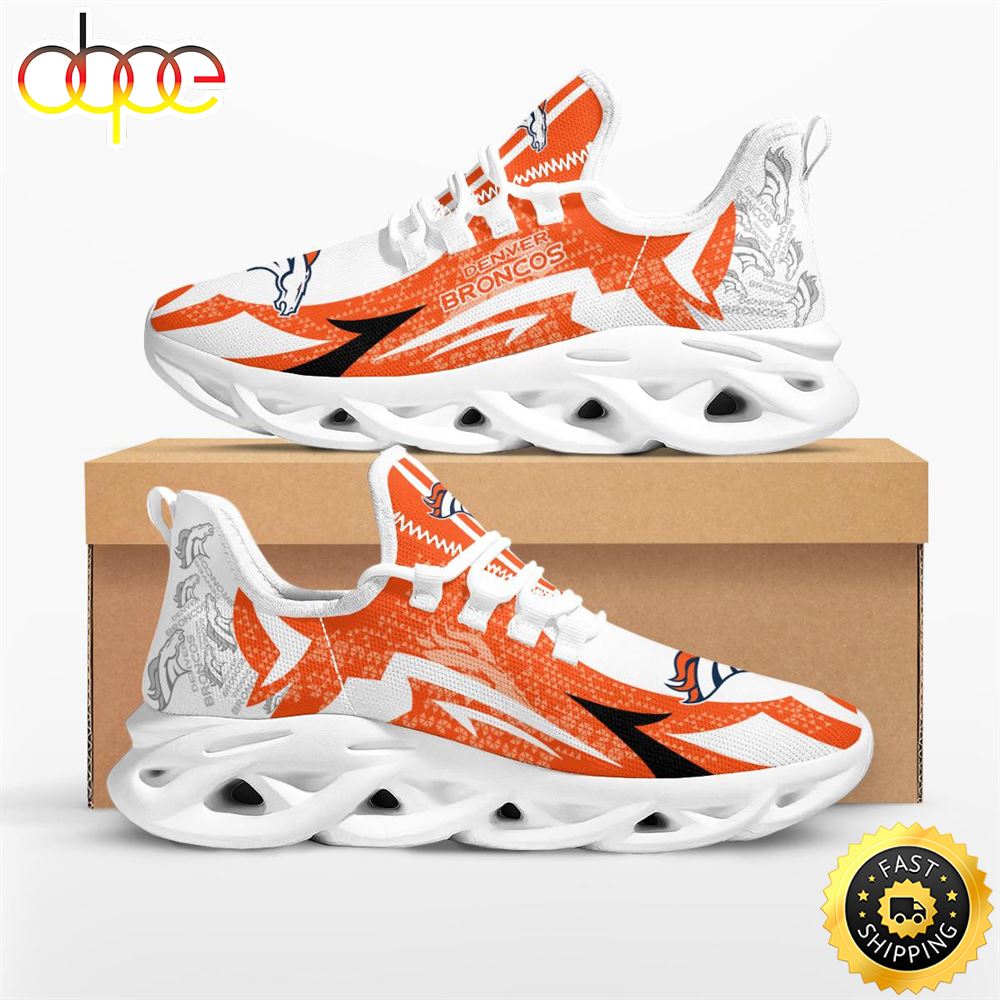 Sportswearmerch Denver Broncos NFL Max Soul Shoes Sneakers For Men And Women
