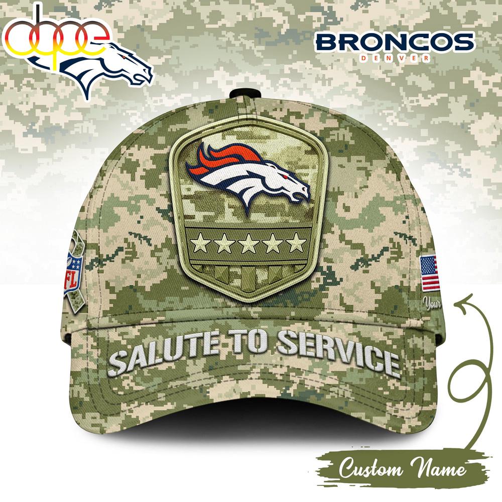 Sportswearmerch Denver Broncos NFL Salute To Service Classic Cap For Fan