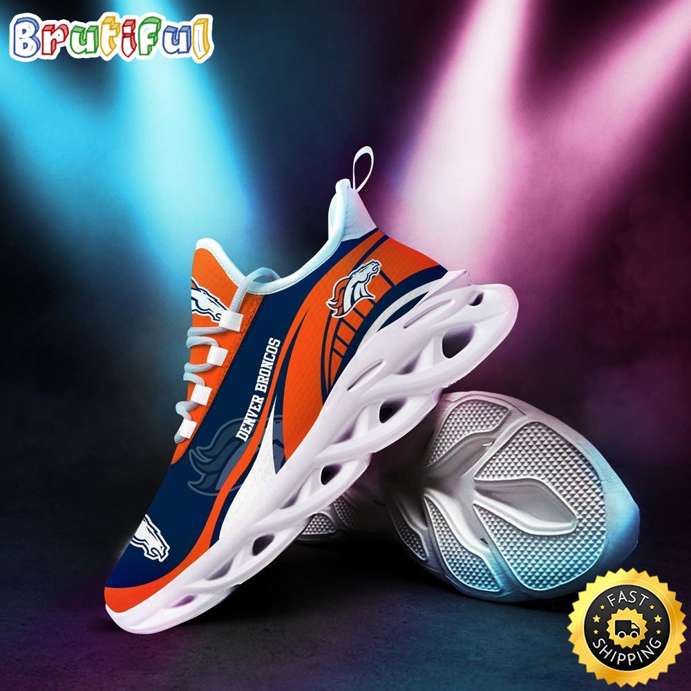 Sportswearmerch Denver Broncos NFL Sneaker Max Soul Shoes Hot Special Gift For Fans For Fan