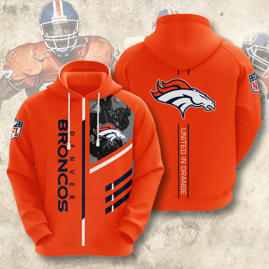 Sportswearmerch Denver Broncos NFL United In Personalized Hoodie For Fan