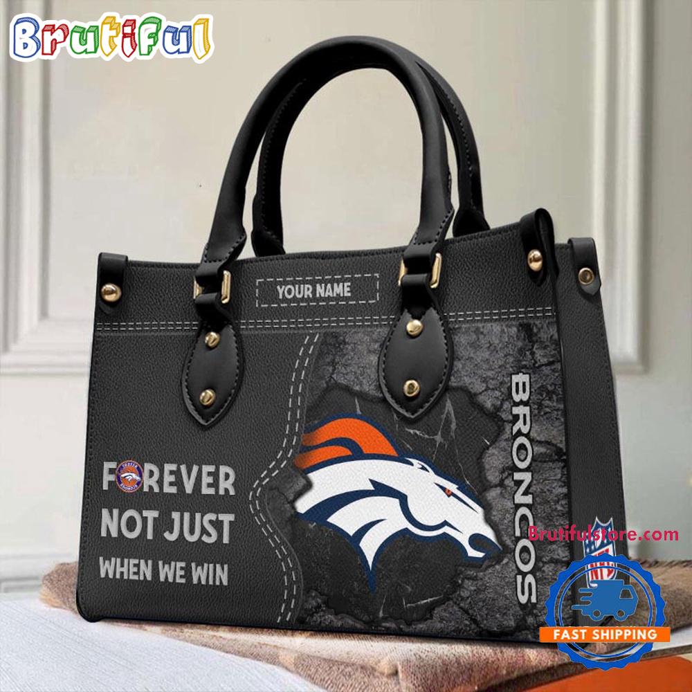 Sportswearmerch Denver Broncos NFL Women's Leather Bag For Fan