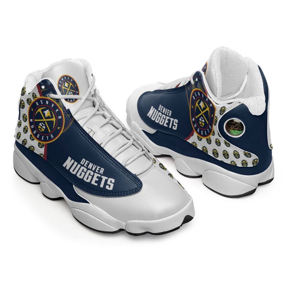 Sportswearmerch Denver Nuggets NBA AJ13 Sneakers Shoes For Men And Women