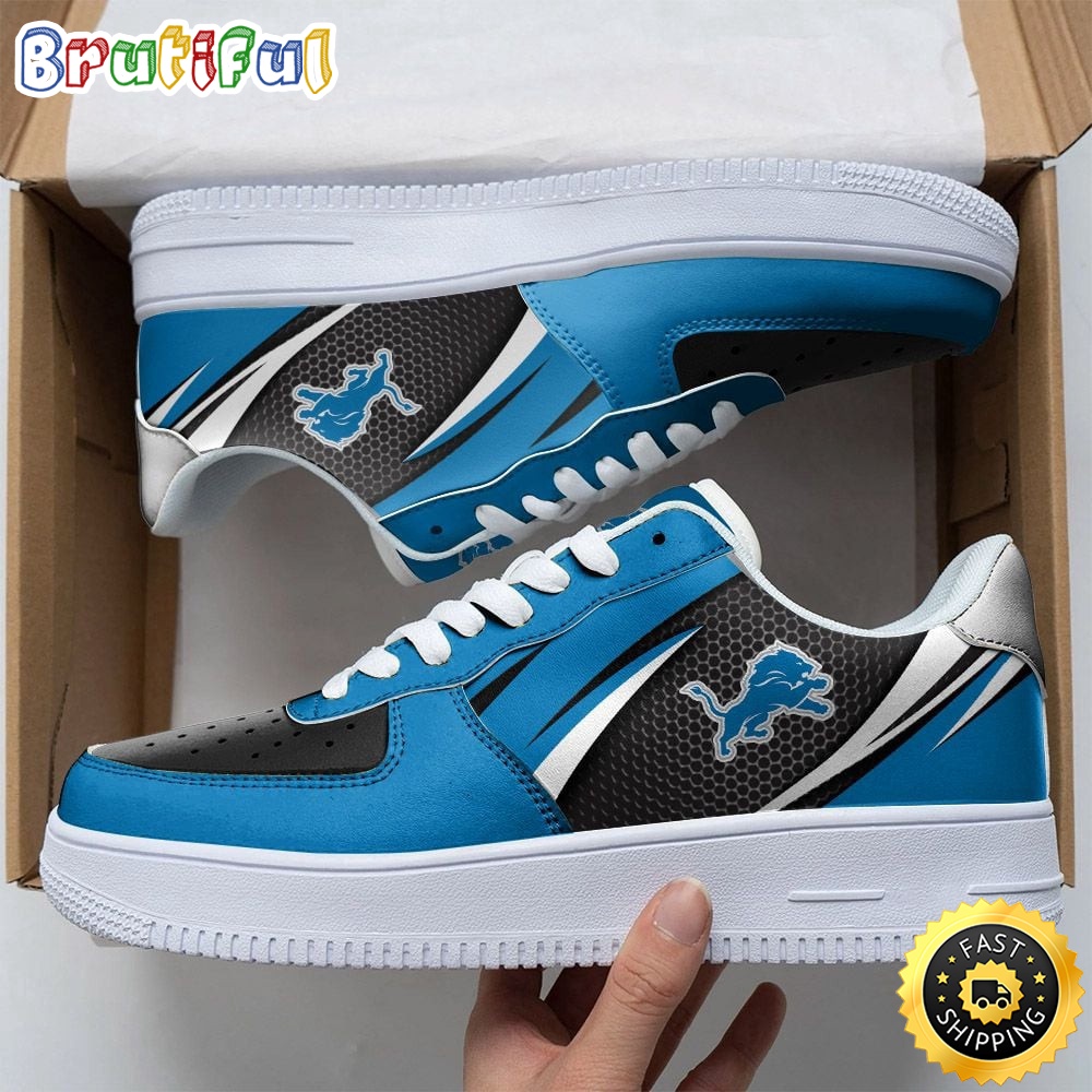 Sportswearmerch Detroit Lions NFL Air Low-Top Sneakers Shoes For Men And Women