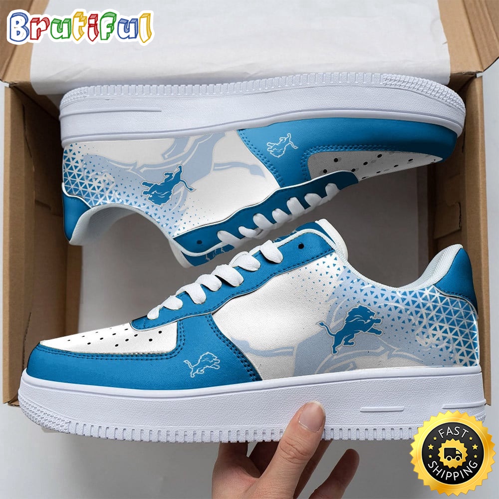 Sportswearmerch Detroit Lions NFL Air Low-Top Sneakers Shoes For Men And Women