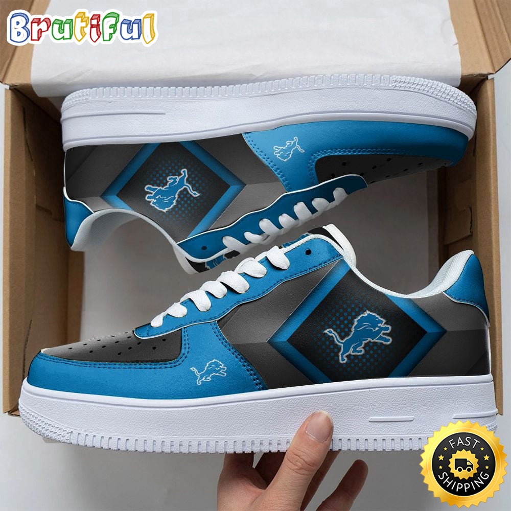 Sportswearmerch Detroit Lions NFL Air Low-Top Sneakers Shoes For Men And Women