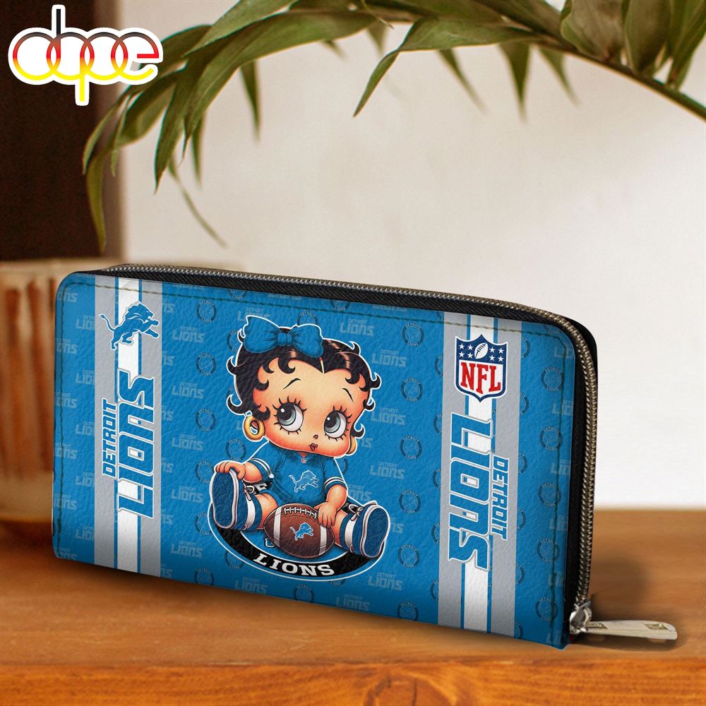 Sportswearmerch Detroit Lions NFL Betty Boop Clutch Pure For Fan