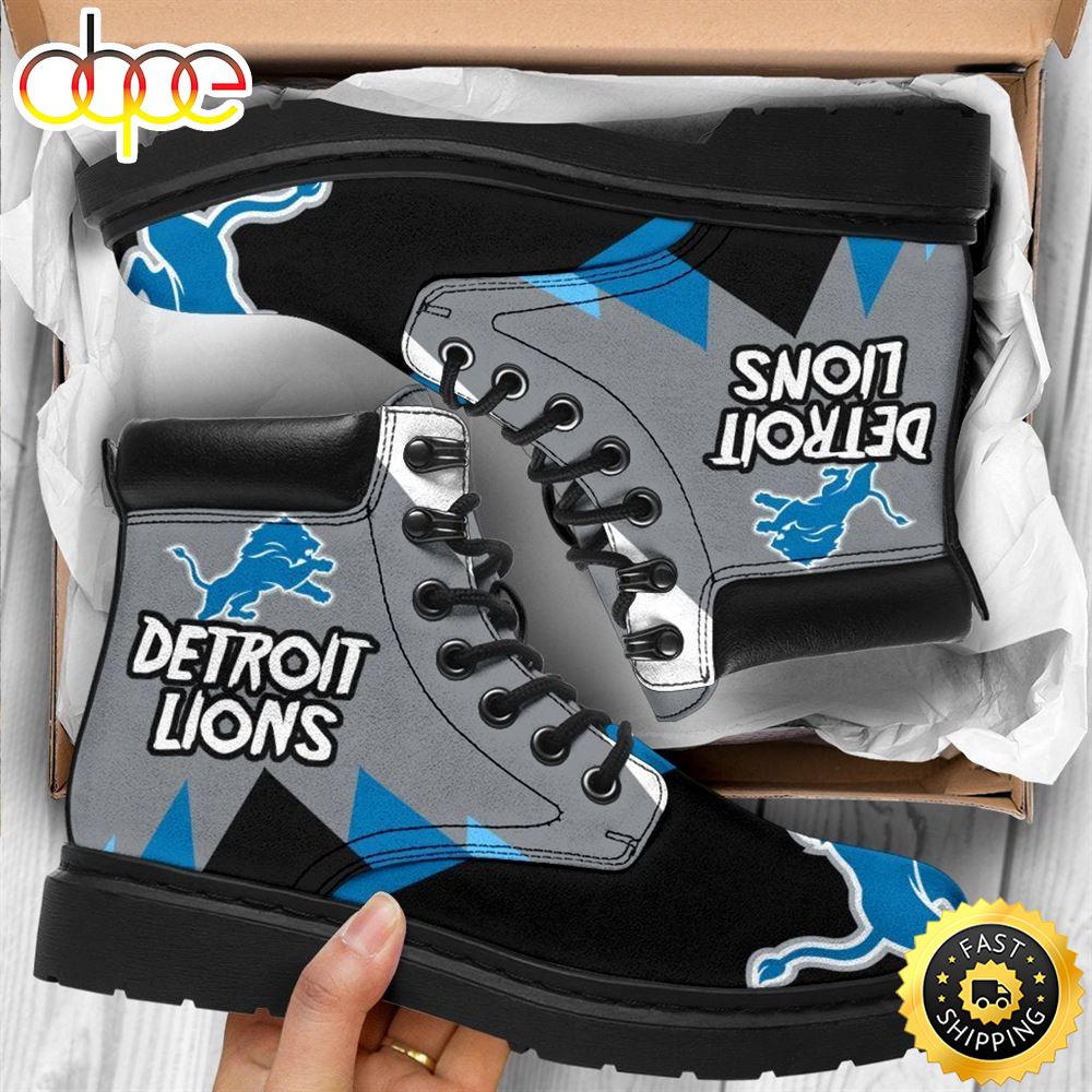 Sportswearmerch Detroit Lions NFL Boots Shoes For Men And Women