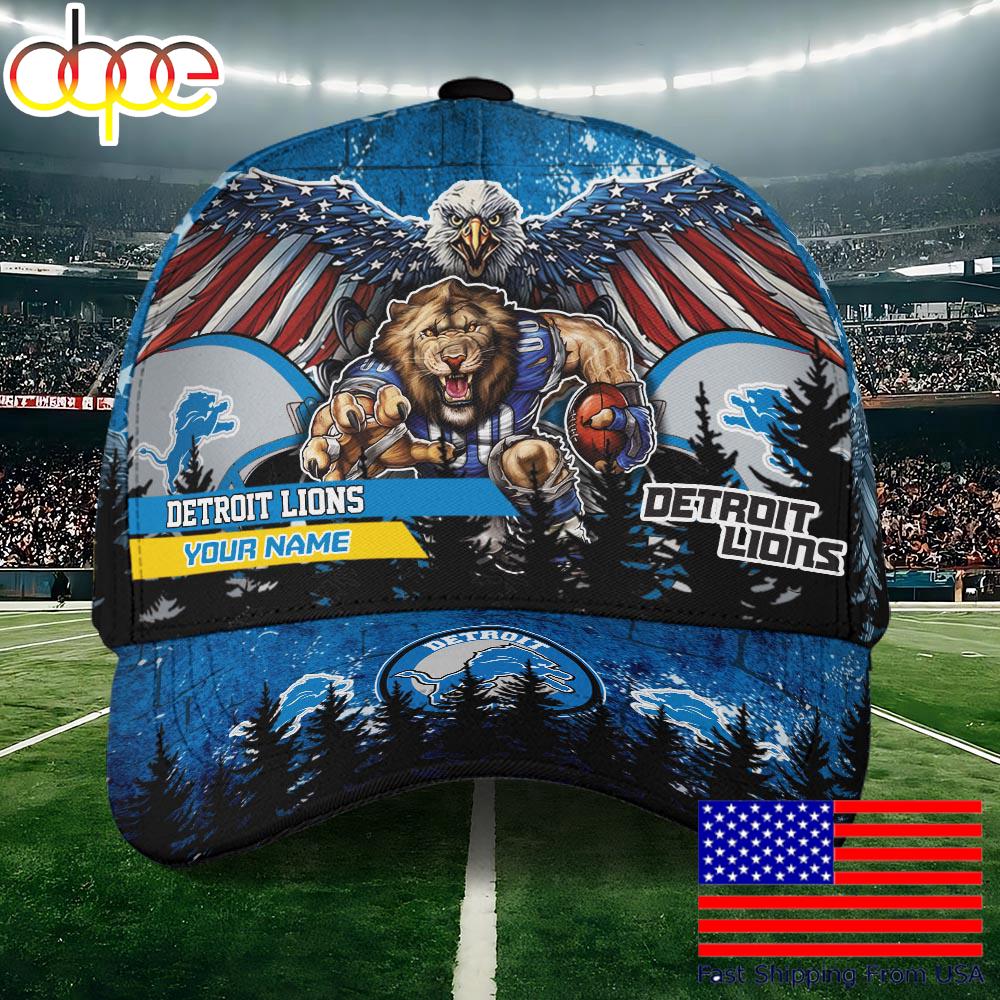 Sportswearmerch Detroit Lions NFL Classic Cap For Fan
