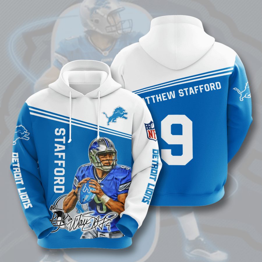 Sportswearmerch Detroit Lions NFL Matthew Stafford Honolulu Personalized Hoodie For Fan