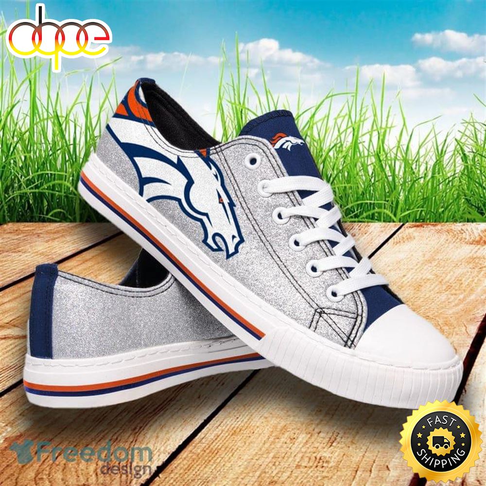 Sportswearmerch Detroit Lions NFL Men And Women Color Glitter Low Top Canvas Sneakers Shoes For Men And Women