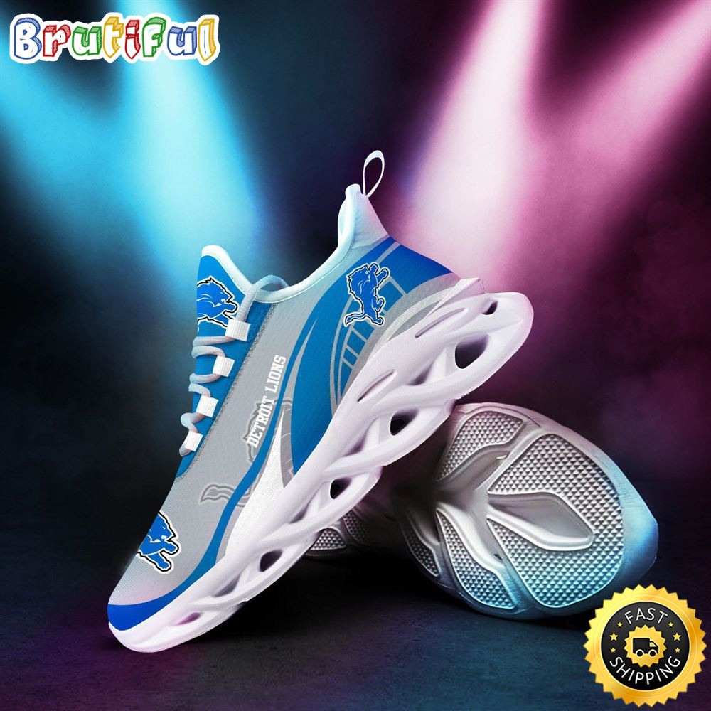 Sportswearmerch Detroit Lions NFL Sneaker Max Soul Shoes Hot Special Gift For Fans For Fan