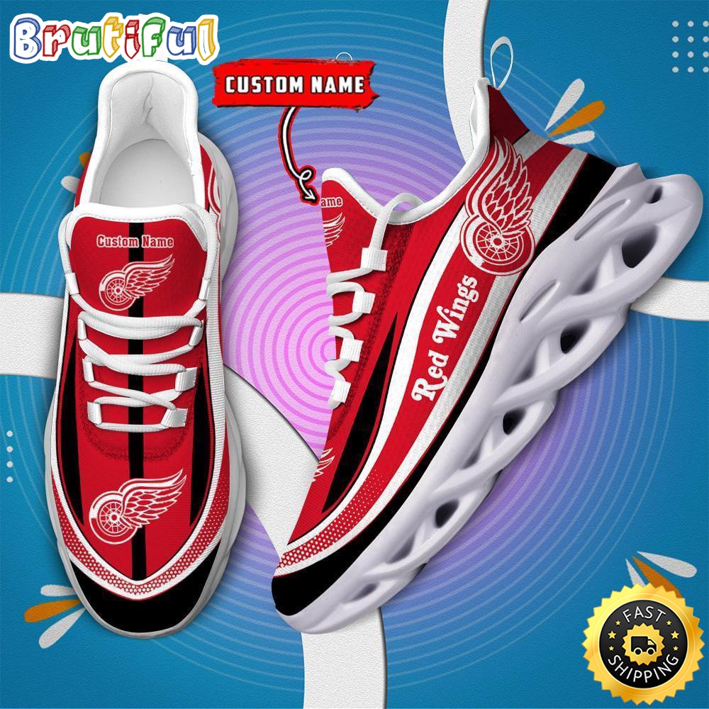 Sportswearmerch Detroit Red Wings NHL Clunky Max Soul Shoes For Fan