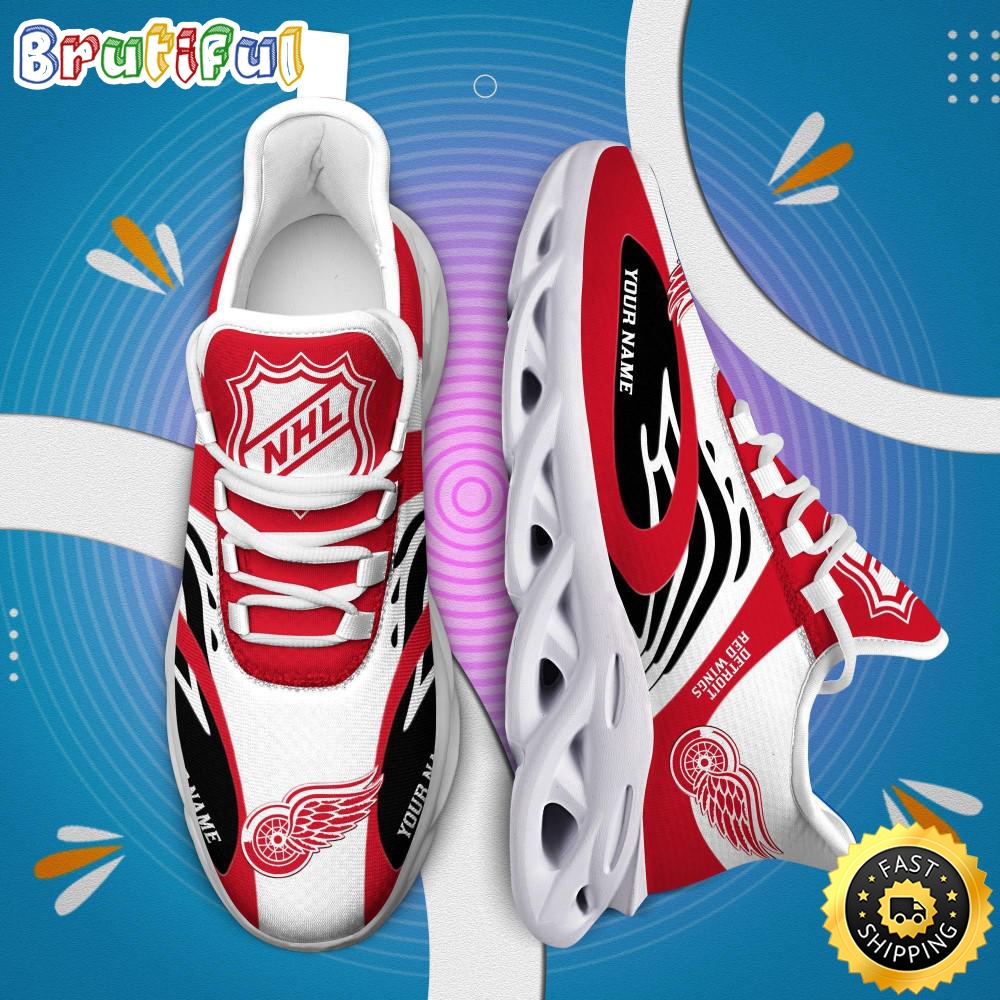 Sportswearmerch Detroit Red Wings NHL Max Soul Shoes For Fan