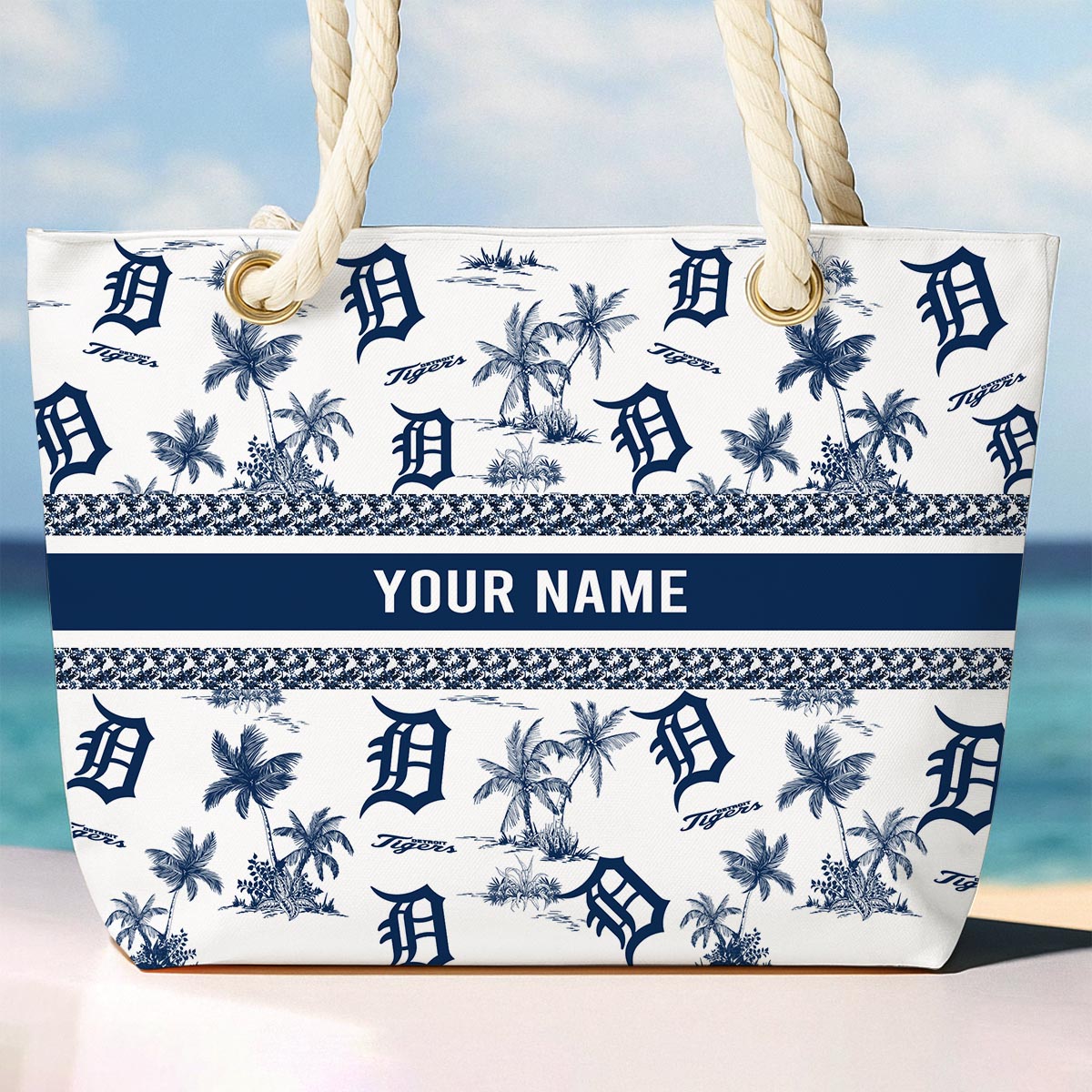 Sportswearmerch Detroit Tigers MLB Beach Bag For Fan