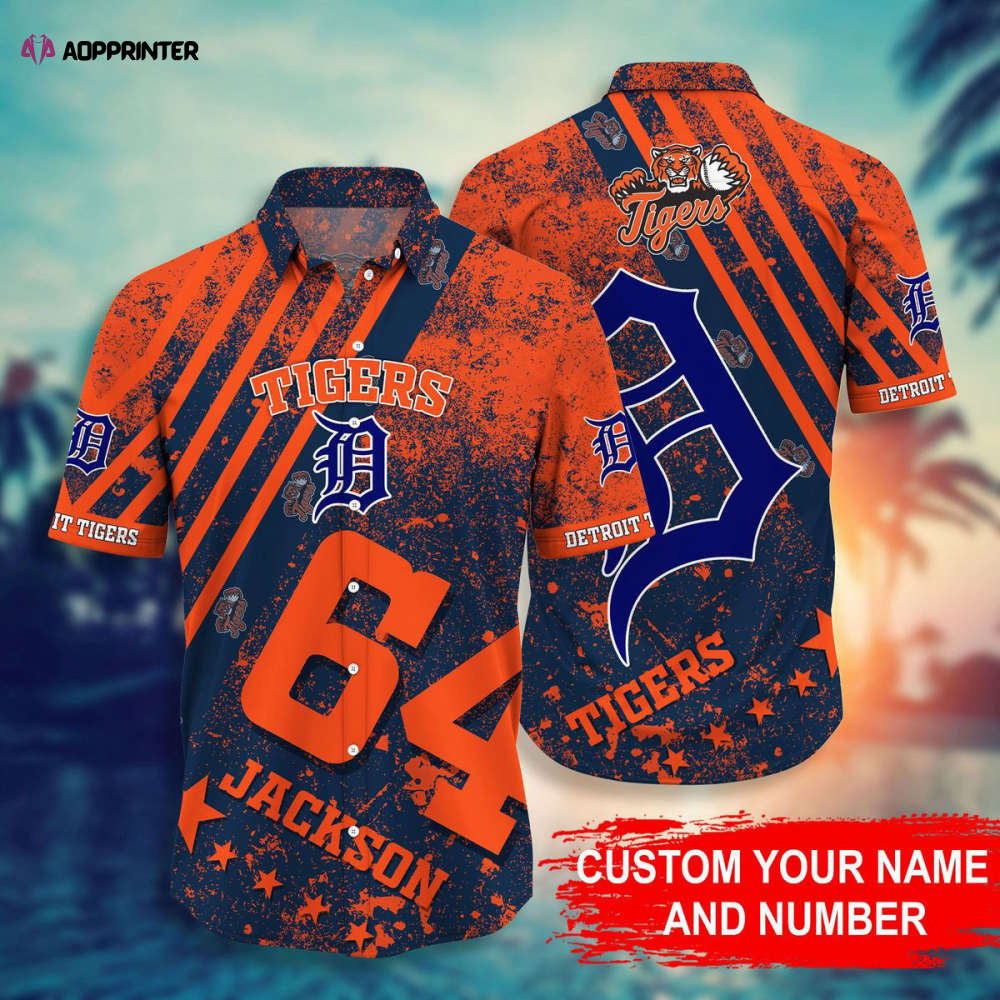 Sportswearmerch Detroit Tigers MLB Personalized Hawaiian Shirt For Fan