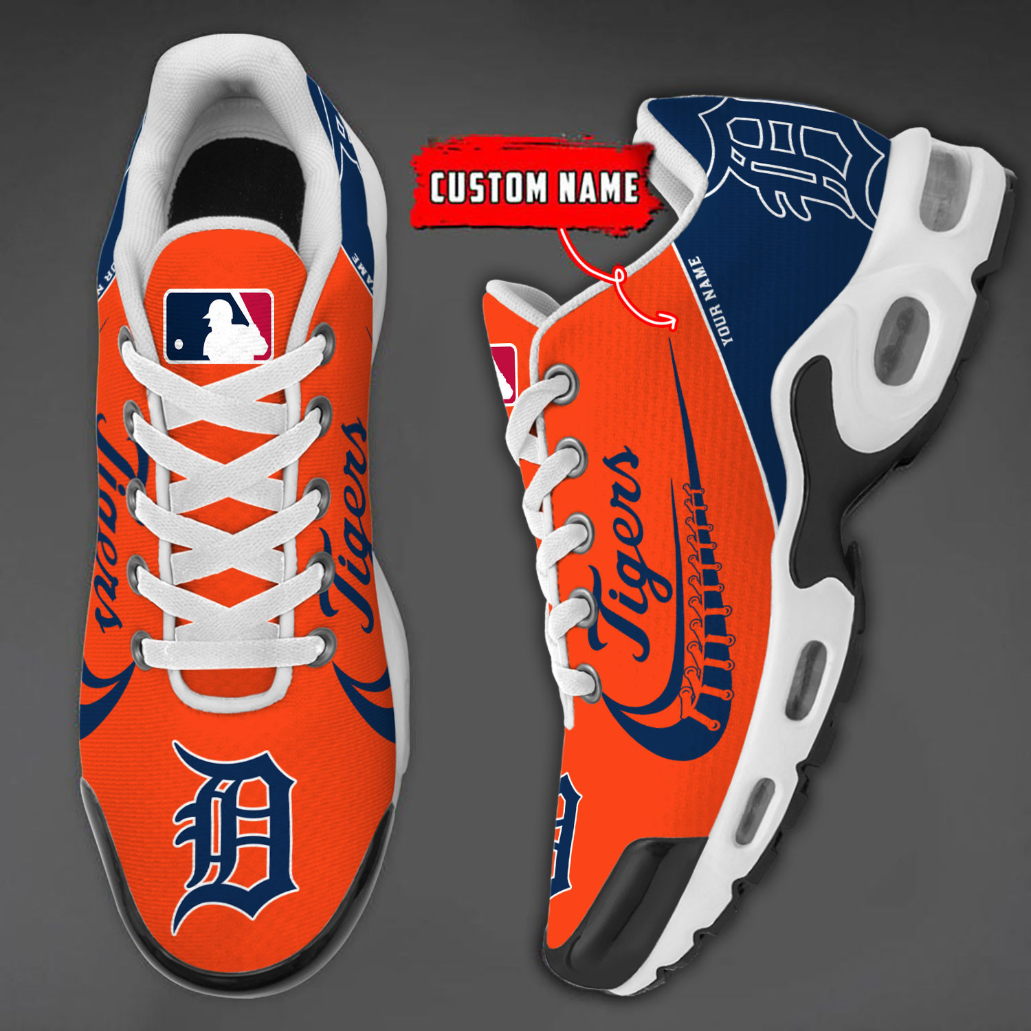 Sportswearmerch Detroit Tigers MLB TN Shoes Sneakers For Men And Women