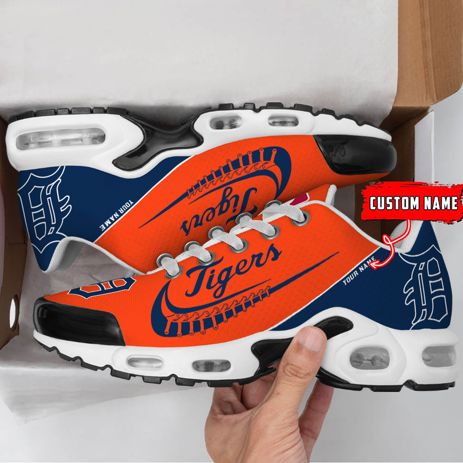 Sportswearmerch Detroit Tigers MLB TN Shoes Sneakers For Men And Women