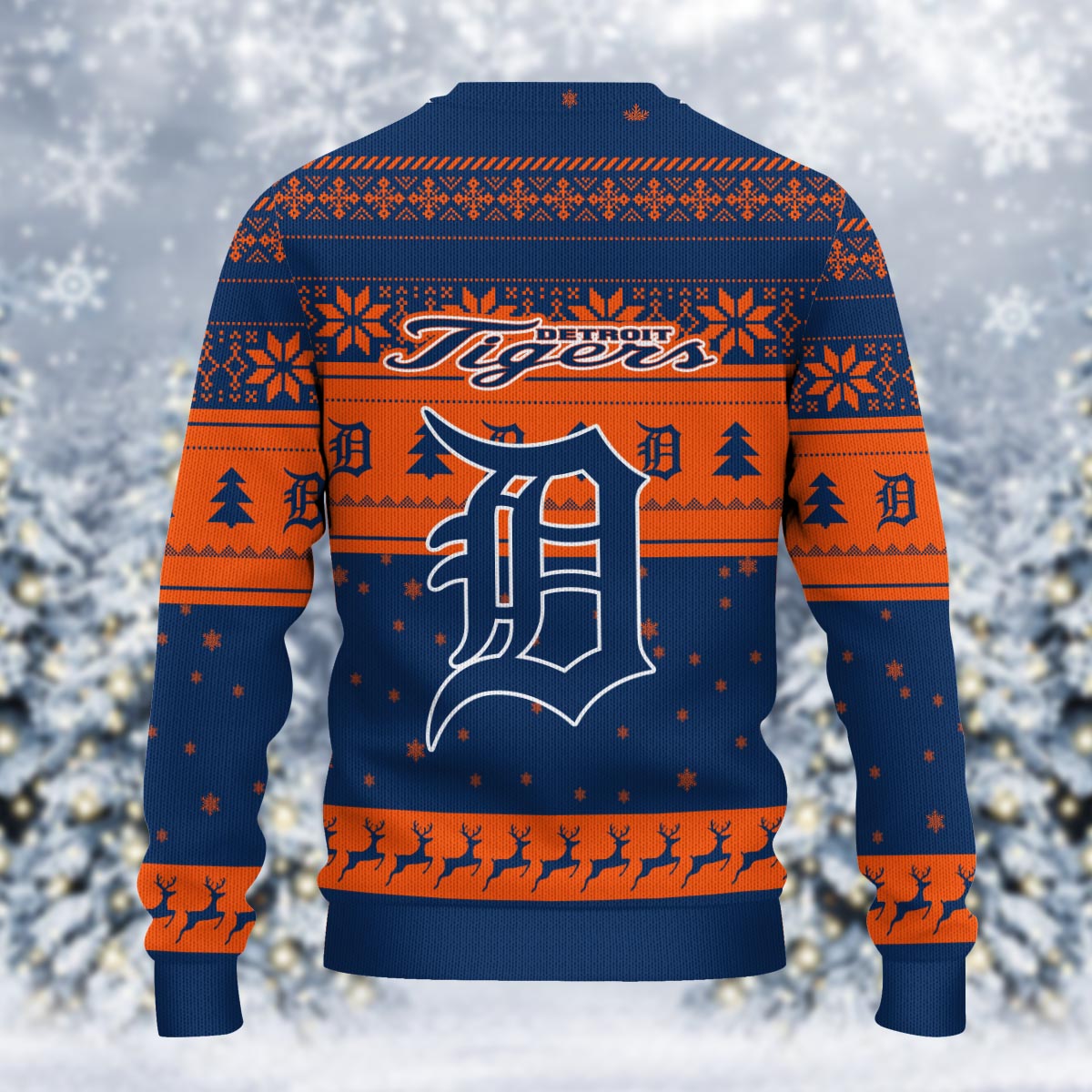 Sportswearmerch Detroit Tigers MLB x Grinch Christmas Ugly Sweater For Fans