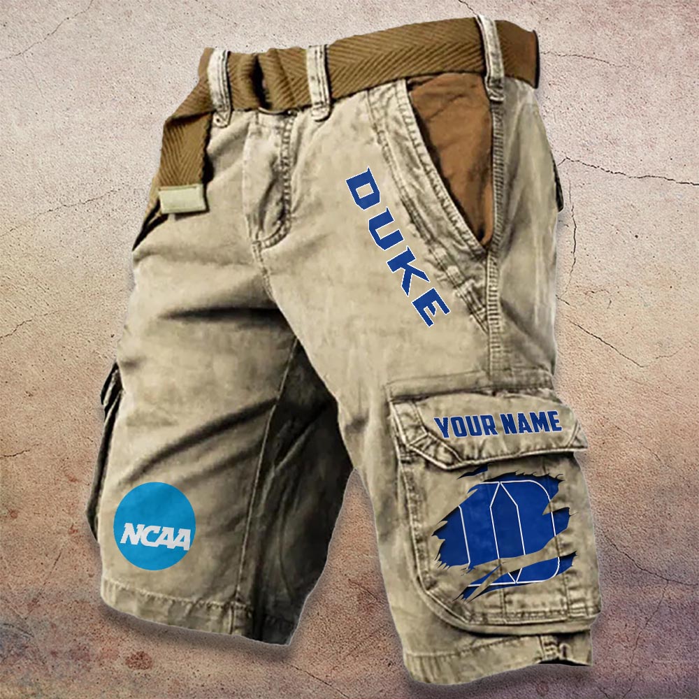 Sportswearmerch Duke Blue Devils NCAA Denim Short For Fan